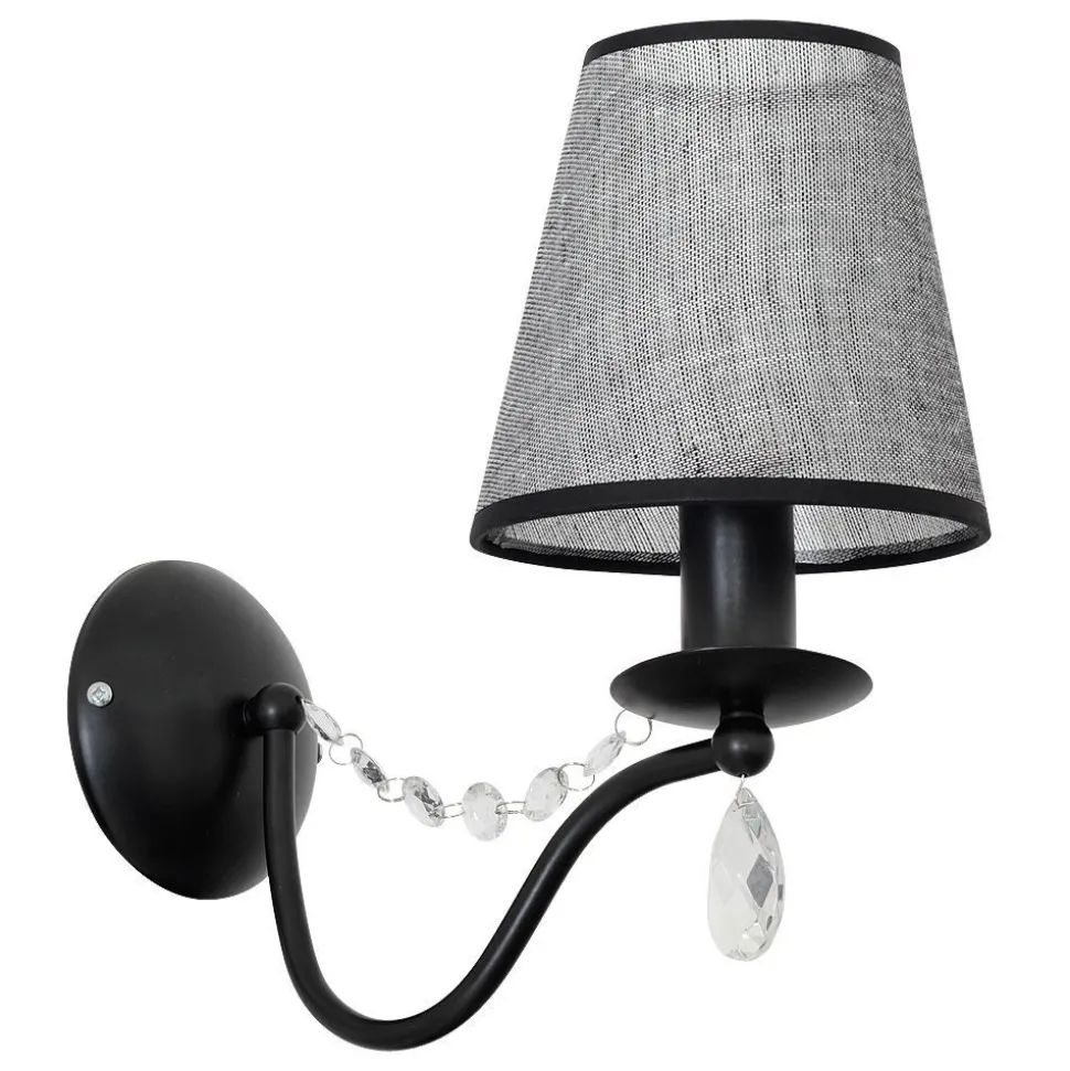 Wandleuchte SIMONE in Grau