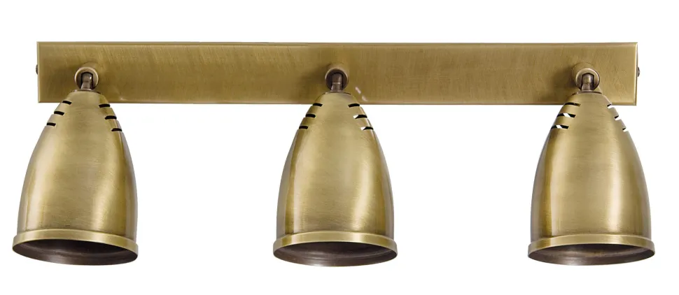 Wandleuchte Stoccolma Mit Glas Bronze Hell