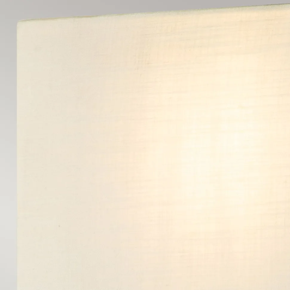 Wandleuchte Stoff 31,8 cm hoch in Blattgold Weiß