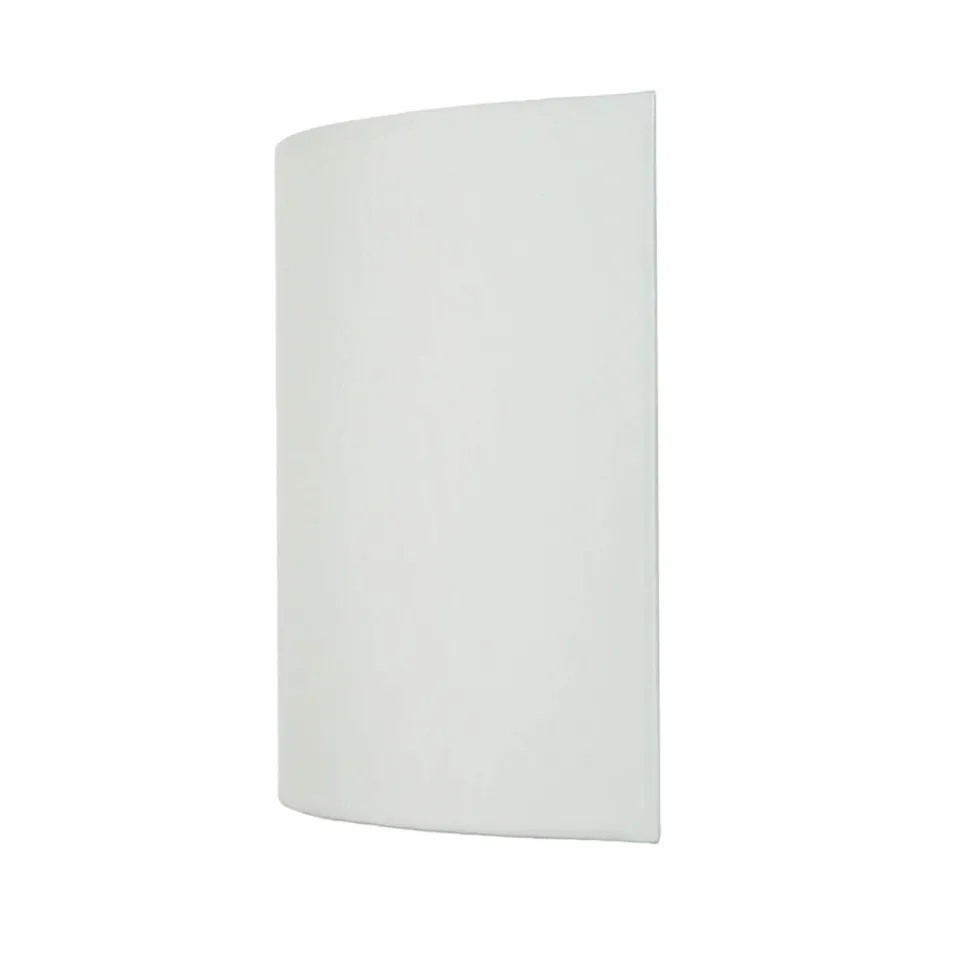 Wandleuchte Stoff Up Down in Creme Messing GRASTA