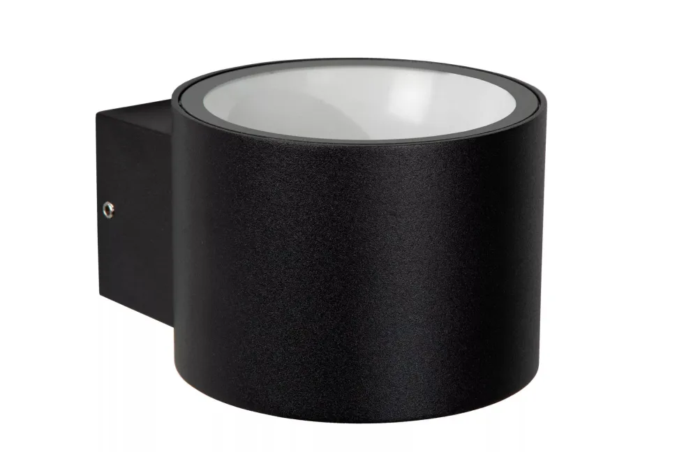 Wandleuchte Up Down Aluminium Schwarz IP54 G9 Balkon