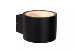 Wandleuchte Up Down Aluminium Schwarz IP54 G9 Balkon