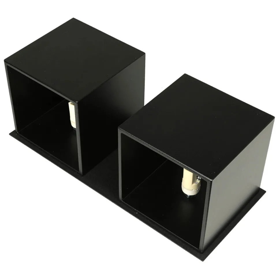 Wandleuchte Up Down B:26cm 2xG9 Schwarz Metall