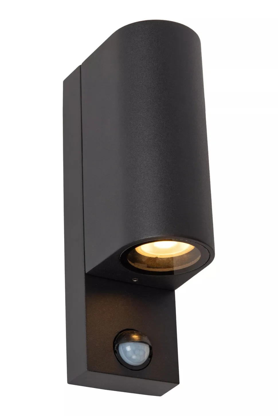 Wandleuchte Up Down Sensor Aluminium H:23 cm IP65 GU10