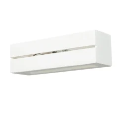 Wandleuchte Weiß eckig