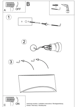 Wandleuchte Weiß Keramik 31,5 cm Up Down bemalbar G9