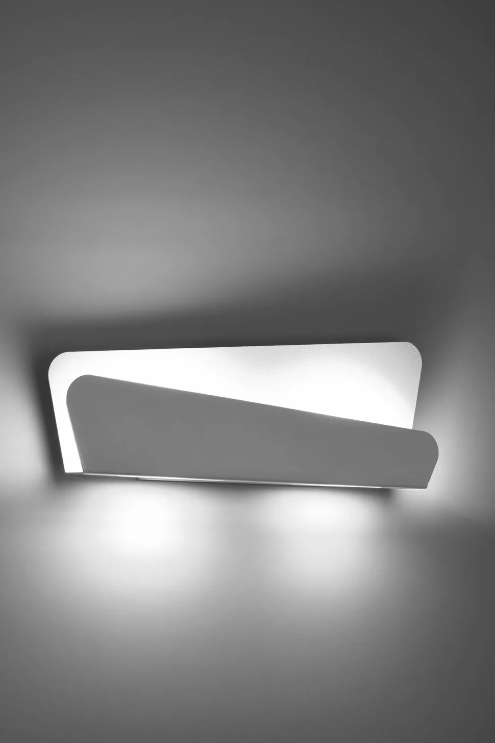 Wandleuchte Weiß Metall 40 cm Modern indirekt DALIM