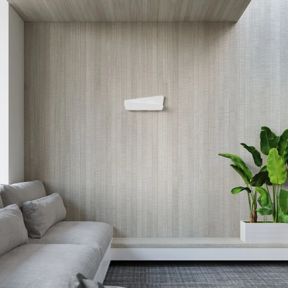 Wandleuchte Weiß Metall 40 cm Modern indirekt DALIM