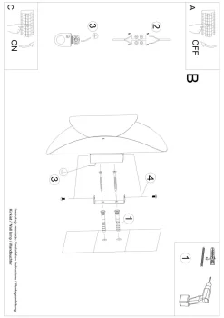 Wandleuchte Weiß Metall dekorativ G9 indirekt Modern