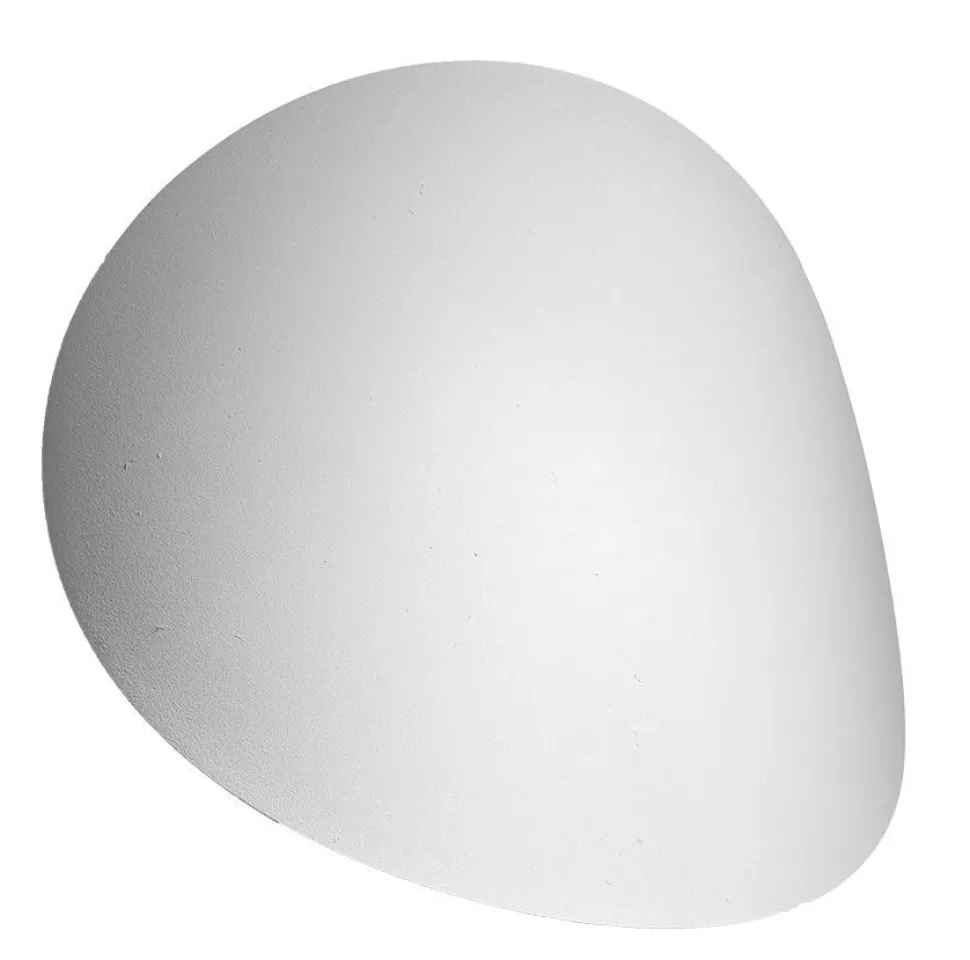 Wandleuchte Weiß Metall Modern indirektes Licht 2x G9