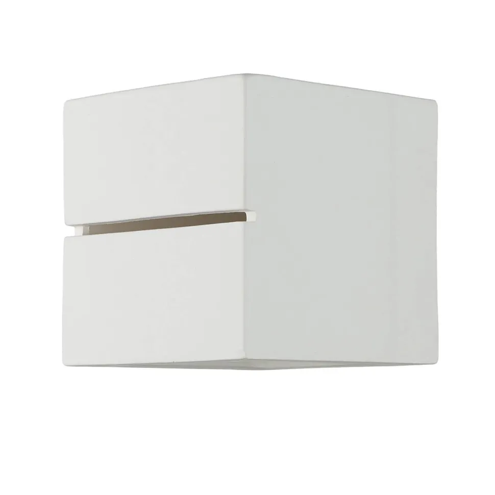 Wandleuchte Weiß Würfel