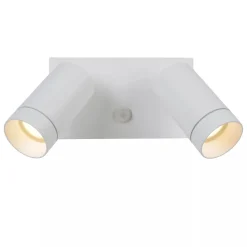 Wandspot Bewegungsmelder flexibel Weiß GU10 B:18 cm