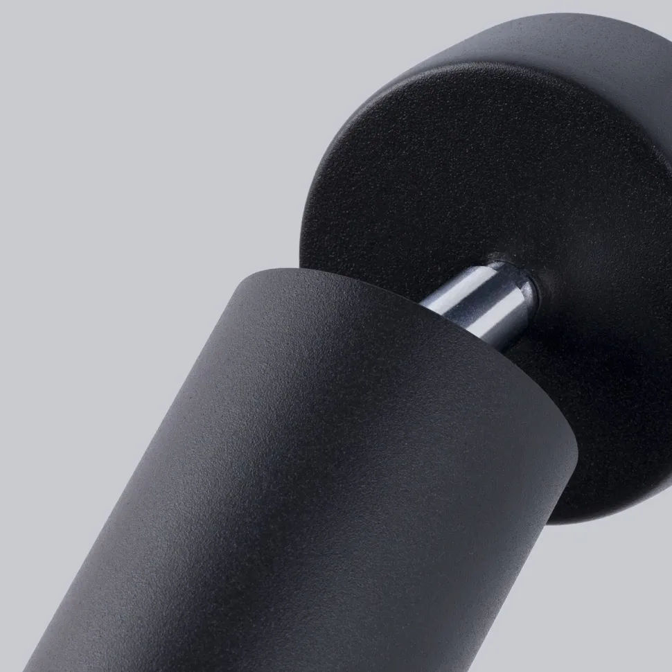 Wandspot Schwarz verstellbar H: 18,5 cm Metall GU10