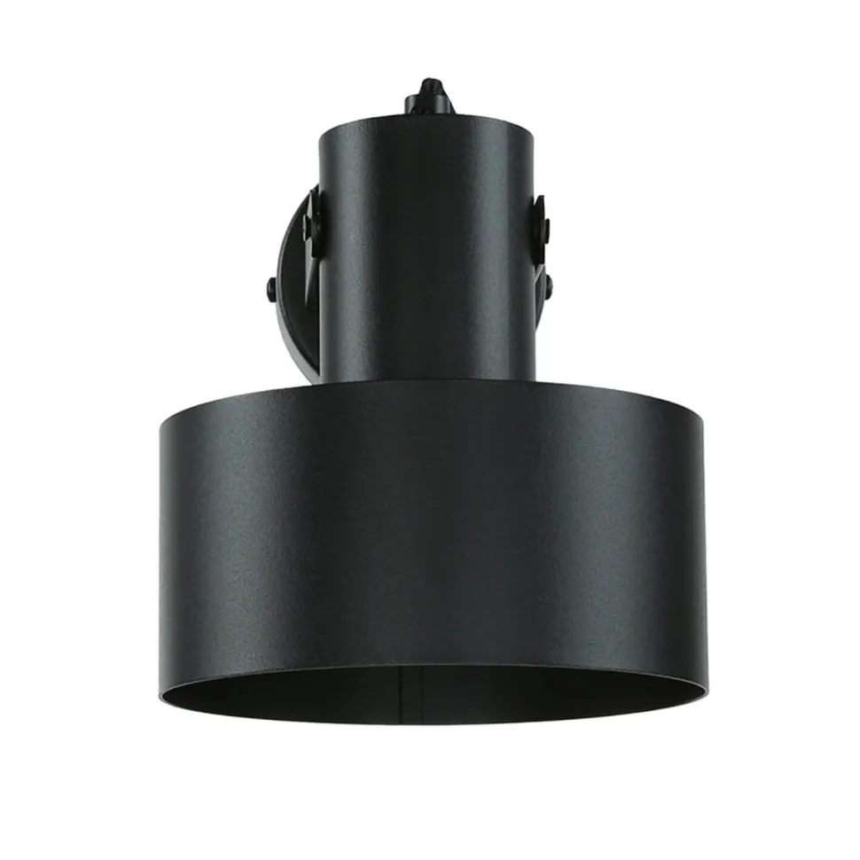 Wandstrahler RIF Schwarz Metallschirm Ø15 cm E27