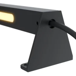 Wegeleuchte Aluminium LED IP65 5,9 cm Schwarz länglich