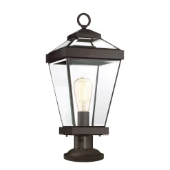 Wegeleuchte außen IP44 52 cm Rustikal Vintage in Bronze