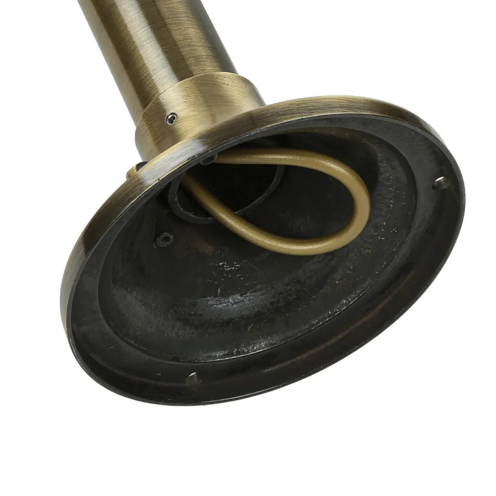 Wegeleuchte außen Messing 100 cm Rustikal in Antik E27