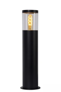 Wegeleuchte Außen Stahl Schwarz IP44 E27 49 cm Garten