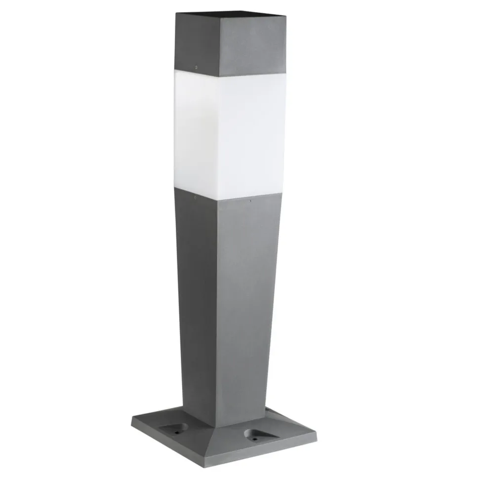 Wegeleuchte Garten 77 cm Grau Weiß IP44 blendarm