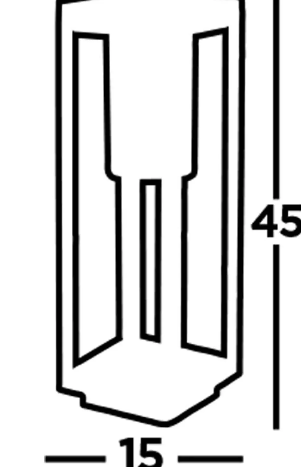 Wegeleuchte IP44 E27 45 cm Schwarz Modern BENJAMIN