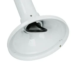 Wegeleuchte Messing massiv Weiß 100 cm Rustikal Garten