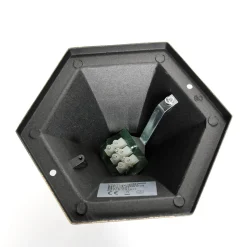 Wegeleuchte mit Bewegungsmelder in Schwarz Kupfer