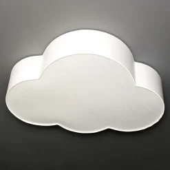Weiße Deckenlampe Kinderzimmer WOLKI 4-flmg L62cm