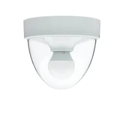 Weiße Deckenleuchte rund Ø18cm IP44 Modern E27