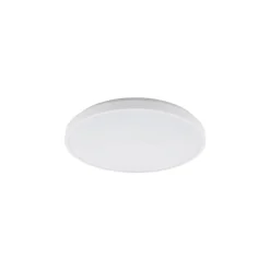 Weiße LED Deckenlampe Metall IP44 neutralweiß Ø38,5 cm