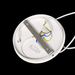 Weiße Pendelleuchte Retro Schirmform