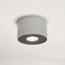 Weißer Deckenstrahler POINT Ø13cm H:9cm GU10 Modern