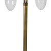 Wetterfeste Stehlampe MARIOS Messing Maritim H:85cm