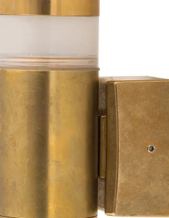 Wetterfeste Wandlampe Messing Modern IP64 außen