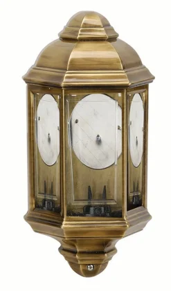 Wetterfeste Wandlampe NEREOS Messing Rustikal außen