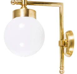 Wetterfeste Wandlampe VERIA Messing Klassisch IP43