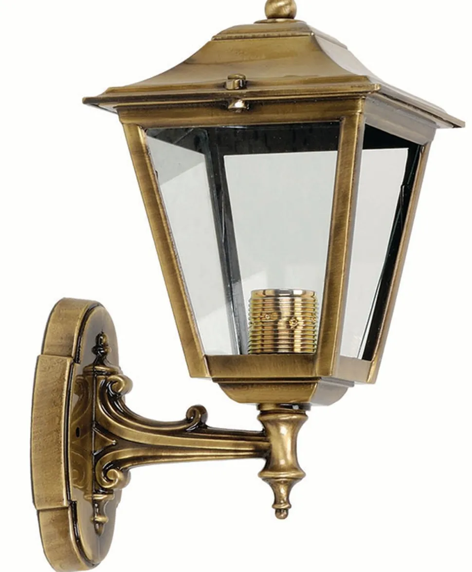 Wetterfeste Wandleuchte LIPSI Messing Rustikal Haus