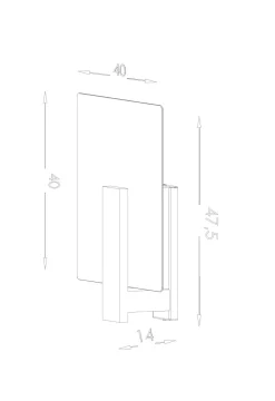 Wohnliche Deckenlampe Weiß Glas Holz flach H: 14 cm