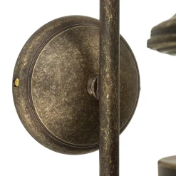 XL Außenwandleuchte Amalfi Echt-Messing Handarbeit