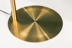 XXL Bogenlampe Metall 205 cm E27 Retro elegant in Gold