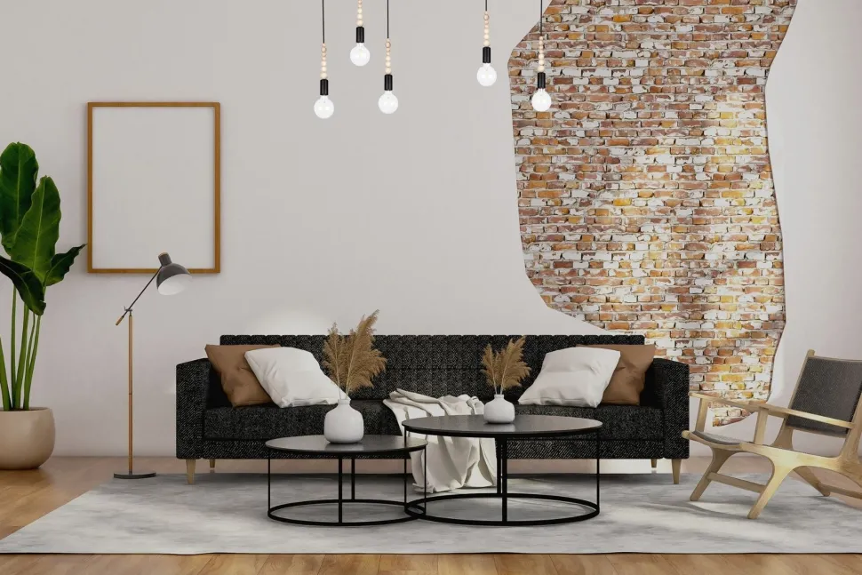 XXL Hängelampe Spider Schwarz L:400 cm E27 5-flammig