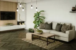 XXL Hängelampe Spider Schwarz L:400 cm E27 5-flammig